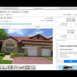 How to search for "$100 Down" HUD properties on Foreclosure.com - Listing type help video