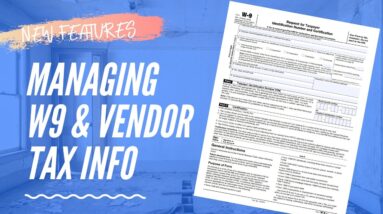 Managing Your W9s and Contractor Tax Information