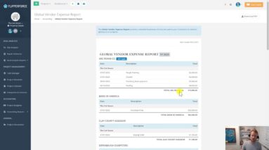 New Detailed Global Vendor Expense Report