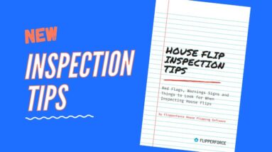 New Inspection Tips, Red Flags, Warning Signs & Things to Look For!