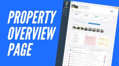 New Property Overview Page
